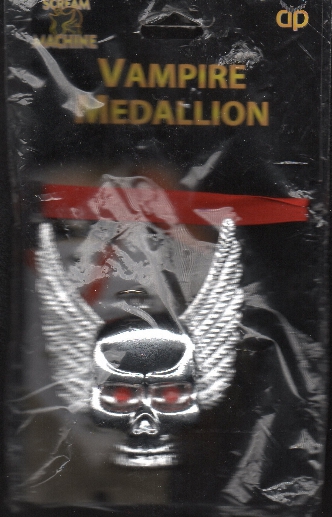 (image for) Plasitic Vampire Medallion and Ribbon